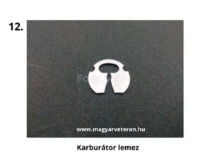BK 27 karburátor rögzítőlemez Pannónia motorkerékpárhoz veterán alkatrész