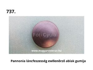 Pannónia motor láncfeszesség ellenőrző ablak gumi láncvédő fedél veterán motorkerékpár alkatrész