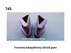Pannónia motor középállvány ütköző gumi állvány ütköző veterán motorkerékpár alkatrész