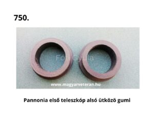 Pannónia motor első teleszkóp alsó ütköző gumi veterán motorkerékpár futómű alkatrész