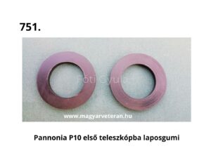 Pannónia P10 motor első teleszkóp lapos gumi tömítés veterán motorkerékpár futómű alkatrész