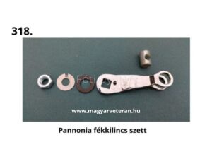 Pannónia motorkerékpárhoz való fékkilincs szett, komplett fékalkatrész készlet veterán modellekhez