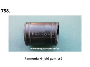 Pannónia motor H jelű gumicső szívócső összekötő gumi veterán motorkerékpár alkatrész