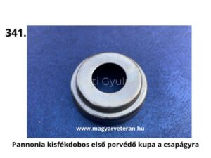 Pannónia kisfékdobos veterán motorkerékpár első porvédő kupa a kerékcsapágy védelméhez