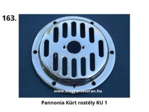 Pannónia KU 1 típusú kürt rostély krómozott kivitelben veterán Pannónia motorkerékpárhoz