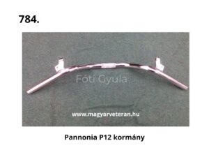 Pannónia P12 motor kormány krómozott kormányrúd veterán motorkerékpár alkatrész