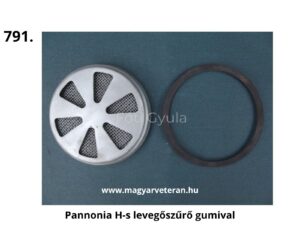 Pannónia H sorozat motor levegőszűrő gumival légszűrőház veterán motorkerékpár alkatrész