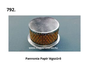 Pannónia motor papír légszűrő betét légszűrő elem veterán motorkerékpár alkatrész