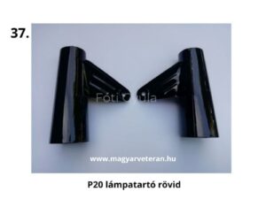 Pannonia P20 rövid lámpatartó, motorkerékpár első lámpa konzol