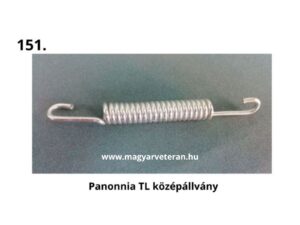Pannonia TL veterán motorkerékpár középállvány rugó feszítőrugó