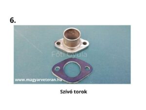 Pannónia motorkerékpár szívótorok karburátorhoz tömítéssel veterán modellhez