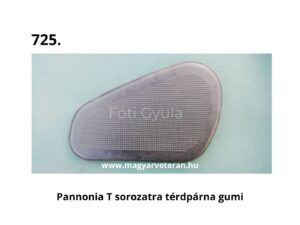 Pannónia T sorozat térdpárna gumi tankra veterán Pannónia motorkerékpár alkatrész