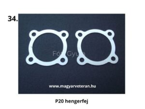 Pannonia P20 hengerfej tömítés, motorkerékpár alkatrész