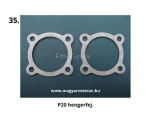 Pannonia P20 hengerfej tömítés, motorkerékpár alkatrész