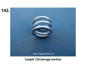 Csepel 125 berugókar rugó – magyar veterán motorkerékpár mechanikai alkatrész