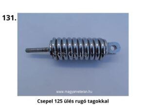 Csepel 125 ülésrugó tagokkal – magyar veterán motorkerékpár mechanikai alkatrész