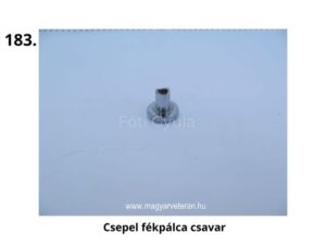 Csepel fékpálca csavar – magyar veterán motorkerékpár mechanikai alkatrész