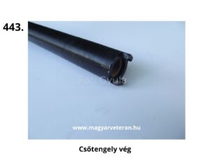 Lengővilla csőtengely vége, veterán motorkerékpár futómű alkatrész `