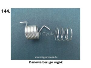 Danovia berugó rugók – magyar veterán motorkerékpár mechanikai alkatrészek