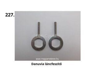 Danuvia láncfeszítő – menetes feszítőelem alátéttel magyar veterán motorkerékpárhoz