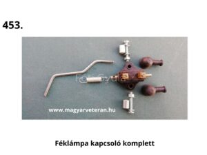 Pannónia motorkerékpárhoz való komplett féklámpa kapcsoló készlet, szerelékekkel