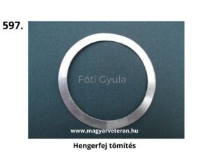 Fém hengerfej tömítés Pannónia veterán motorkerékpár motorjához, felújításhoz és javításhoz