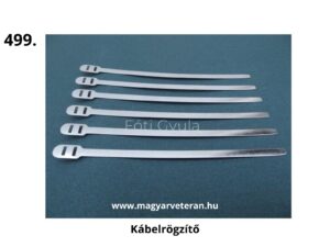 Fém kábelrögzítő Pannónia veterán motor vezetékeinek rögzítéséhez