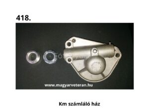 Kilométerszámláló ház motorkerékpárhoz, veterán km óra mechanikus ház alkatrész üvegperselyekkel ``