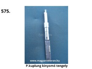 Pannónia motorkerékpár kuplung kinyomó tengely, pontosan megmunkált alkatrész P sorozatú veterán motorok kuplungszerkezetéhez