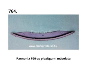 Pannónia P20 motor plexi gumi szélvédő gumi veterán motorkerékpár alkatrész