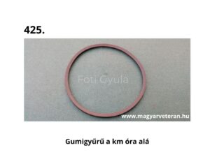 Kilométeróra alá való gumigyűrű motorkerékpárhoz, veterán km óra tömítő gumi alkatrész ``