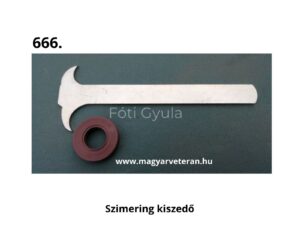 Praktikus szimering kiszedő szerszám, amely lehetővé teszi a tengelytömítések gyors és sérülésmentes eltávolítását motor- és váltójavítás során