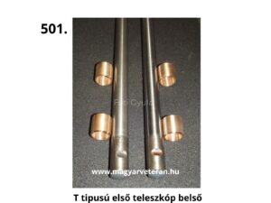 T típusú Pannónia első teleszkóp belső csövek bronz perselyekkel veterán motorkerékpárhoz