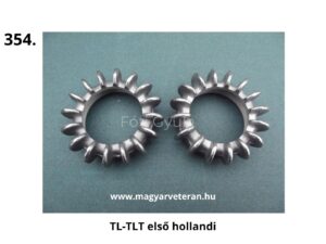 Pannónia TL és TLT első teleszkóp hollandi pár, fém rögzítő gyűrűk veterán motorkerékpár első futómű felújításhoz