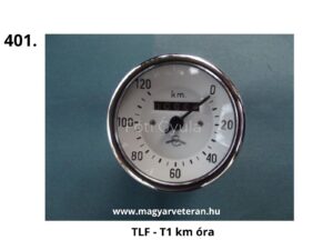 TLF–T1 kilométeróra motorkerékpárhoz, veterán mechanikus sebességmérő műszer