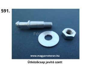 Pannónia motorkerékpárhoz való ütközőcsap javító szett csappal alátéttel és anyával veterán motor felújításhoz