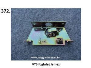 VT3 foglalat lemez motorkerékpárhoz, hátsó lámpa elektromos rögzítő alkatrész