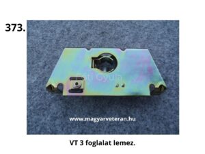 VT 3 foglalat lemez motorkerékpárhoz, hátsó lámpa rögzítő fém alkatrész