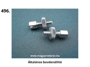 Általános bowdenállító csavar veterán motorkerékpár bowden finomállításhoz fém kivitel