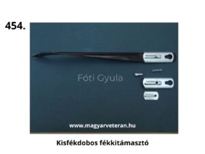 Pannónia motorkerékpár kisféktárcsás kivitelű fékkitámasztó alkatrészei szerelékkel