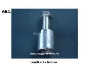 Univerzális motorkerékpár lendkerék lehúzó, edzett acél kivitelben, precíz központosítással Pannónia és más veterán modellekhez