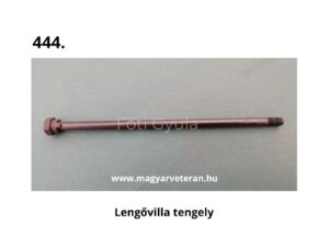 Lengővilla tengely veterán motorkerékpárhoz, futómű rögzítő alkatrész `