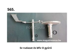 Pannónia SV rudazat és BFIV O-gyűrű készlet, berúgó mechanika alkatrészei fogaskerékkel és tengellyel, veterán motorkerékpár felújításhoz