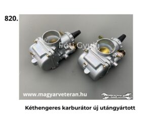 Új utángyártott kéthengeres karburátor pár, alumínium házzal