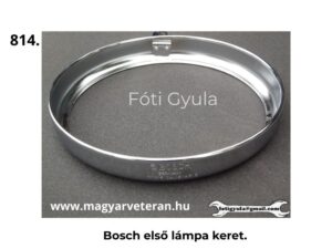 Bosch első fényszóró keret lámpakeret veterán motorkerékpár alkatrész