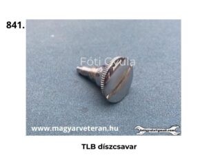 Pannonia TLB díszcsavar burkolat rögzítő csavar veterán motorkerékpár alkatrész