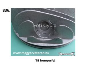 Pannonia T8 hengerfej motor alkatrész veterán motorkerékpár hengerfej