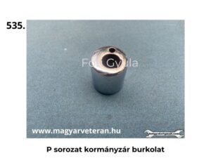 Pannónia motorkerékpár P sorozat kormányzár burkolat, krómozott kivitel, felújításhoz vagy restauráláshoz