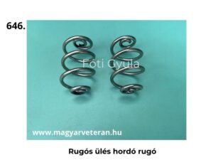 Veterán motorkerékpár rugós üléshez való hordó alakú acél rugók, ülésfelfüggesztéshez, párban