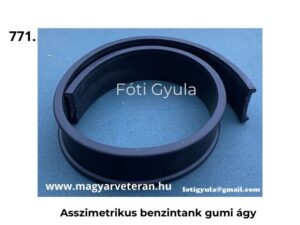Pannónia motor aszimmetrikus benzintank gumi ágy tank rögzítő gumi veterán motorkerékpár alkatrész